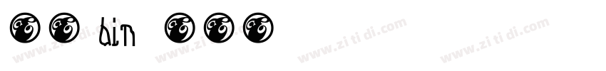 瘦金 bin字体转换
